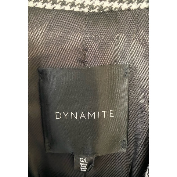 Dynamite Houndstooth Oversized Blazer - Picture 6 of 8